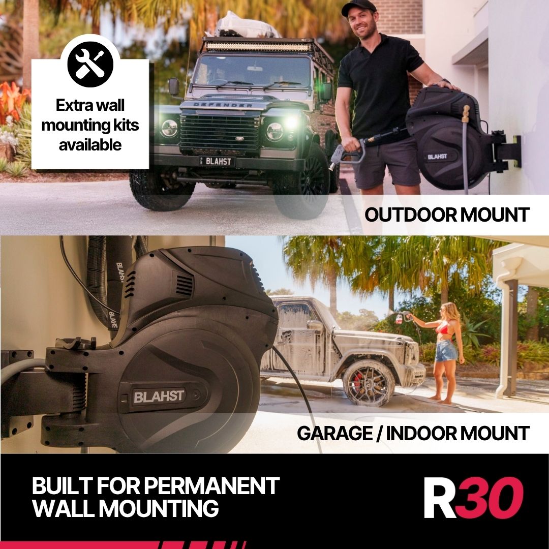 R30 Wall-Mounted Pressure Washer