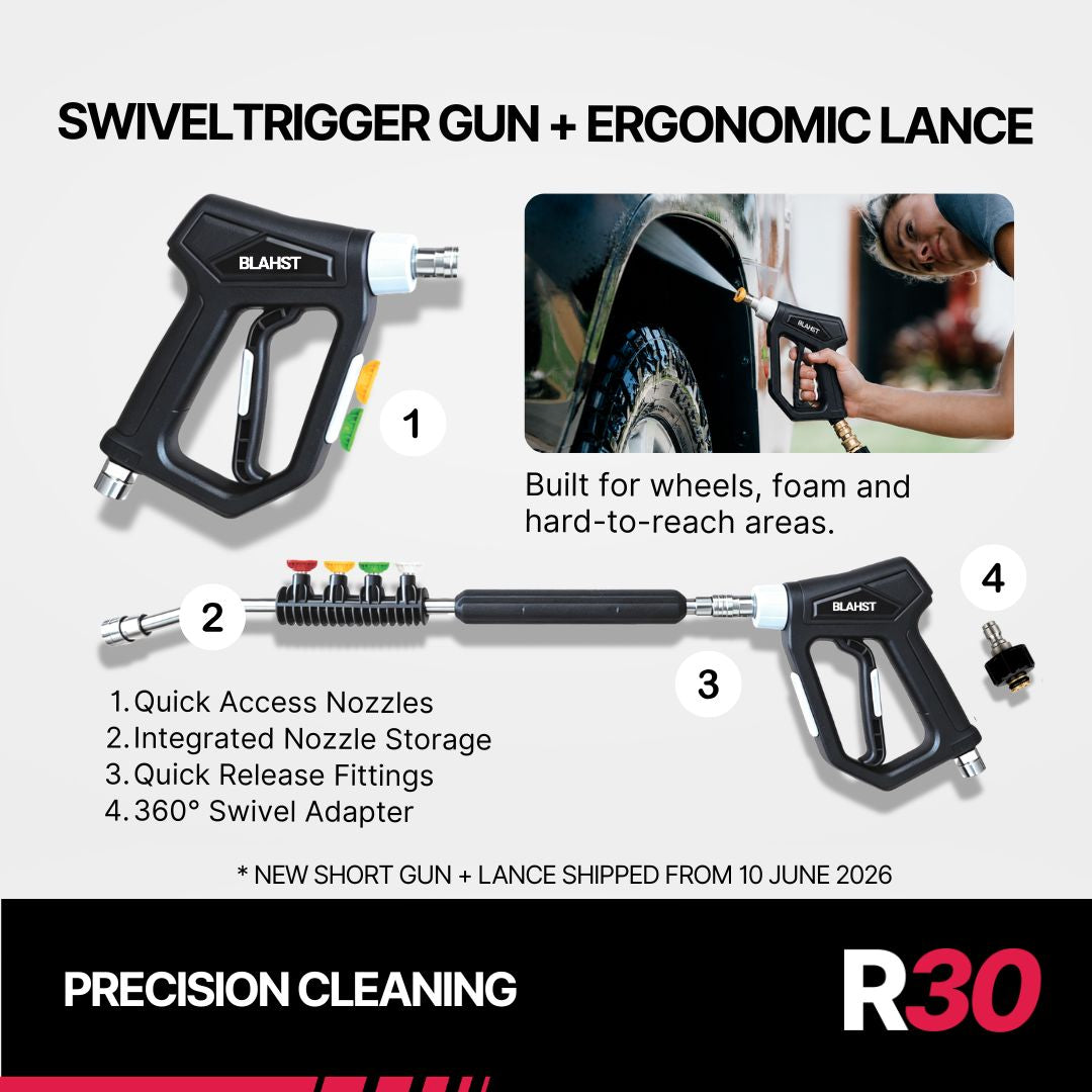 R30 Wall-Mounted Pressure Washer