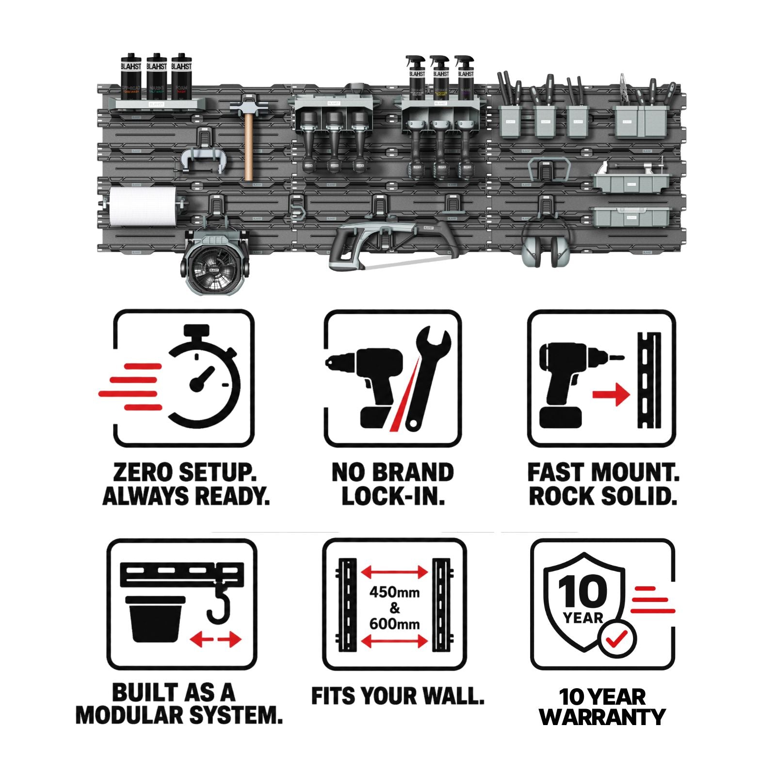 Modular Power Tool Hook