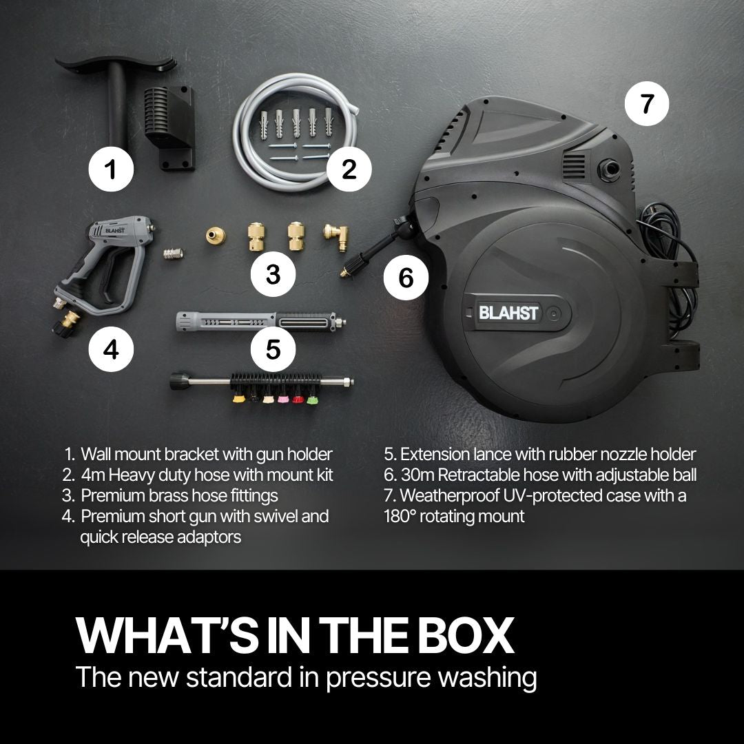 R30 Wall-Mounted Pressure Washer