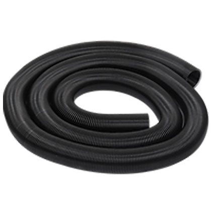 BLAHST black flexible hose coiled in a loop