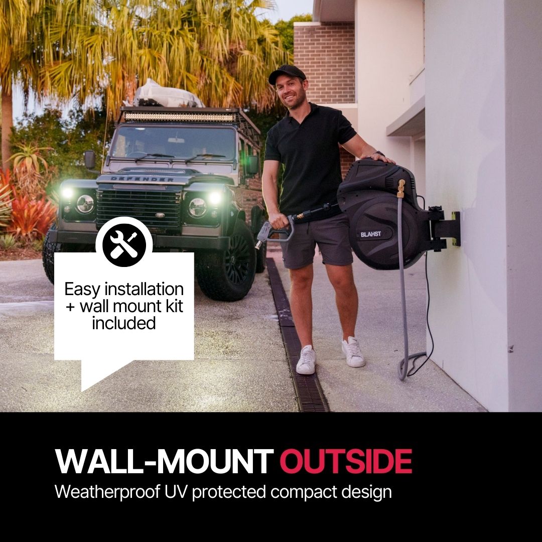 R30 Wall-Mounted Pressure Washer