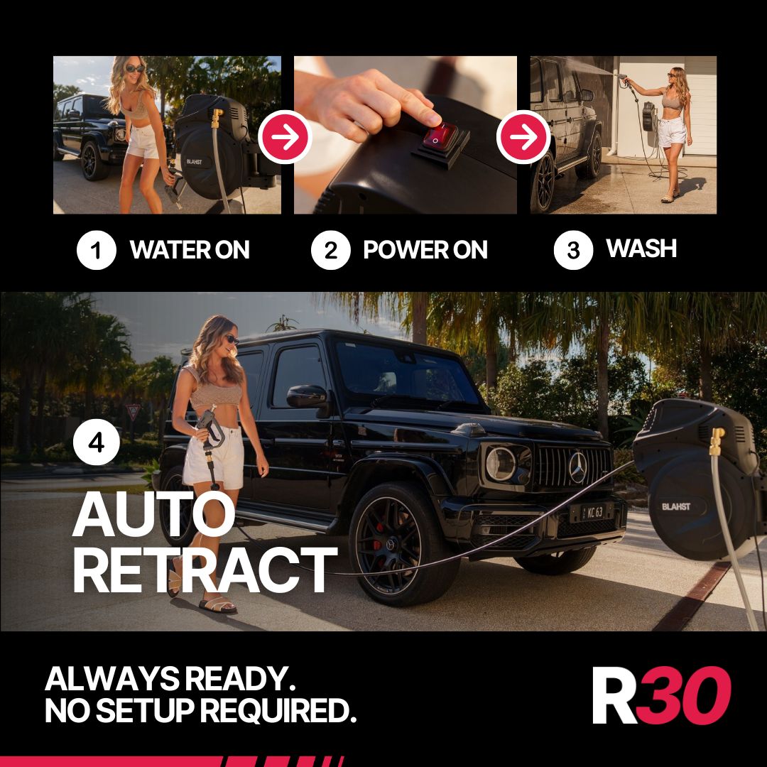 R30 Wall-Mounted Pressure Washer