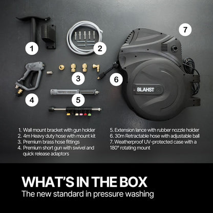 R30 Wall-Mounted Pressure Washer